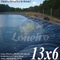 Lona para Lago Tanque Ornamental PP/PE: 13 x 6m Impermeável Sem toxinas para Reservatório de água potavel